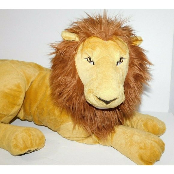 IKEA DJUNGELSKOG 27" Plush Large LION Stuffed Jungle Cat Animal soft Lovey - Picture 2 of 8